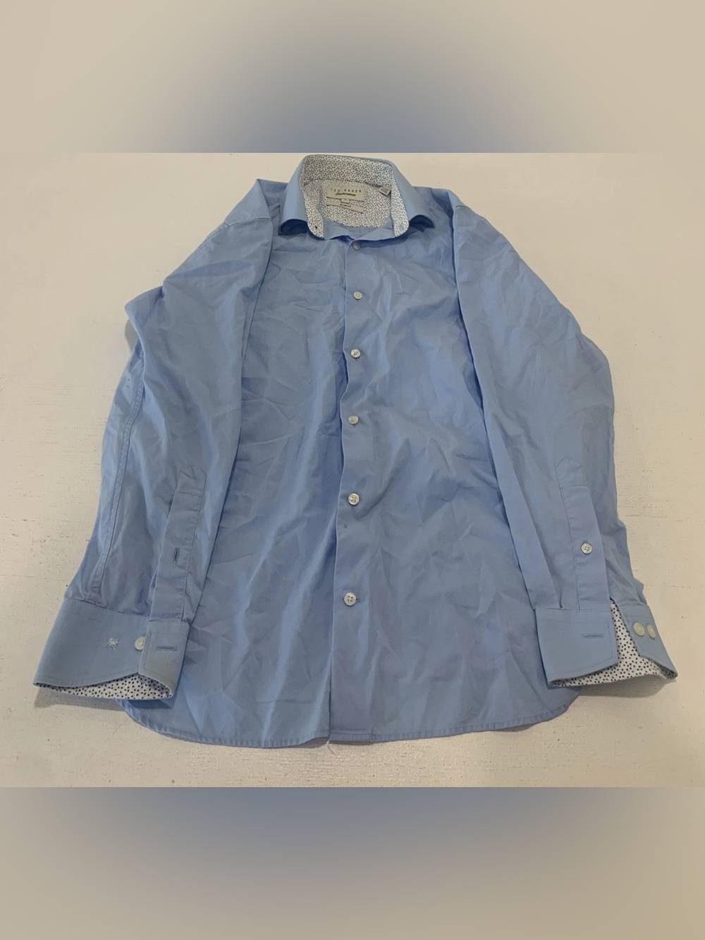 Ted Baker London Dress Shirt Long Sleeve Button Size Small